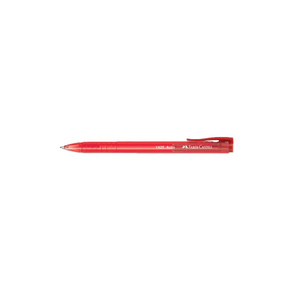 Faber Castell Tükenmez Kalem 1425 Auto Kırmızı