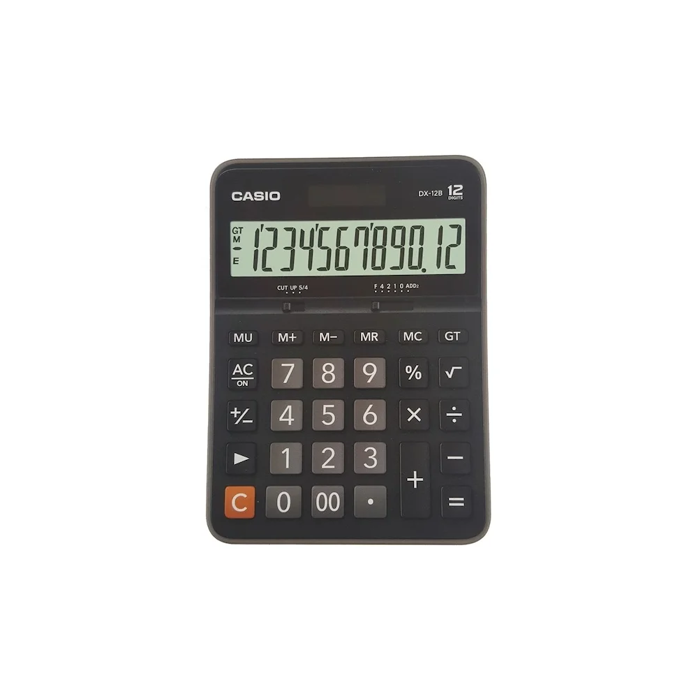 Casio Hesap Makinası Masaüstü DX-12B 12 Hane