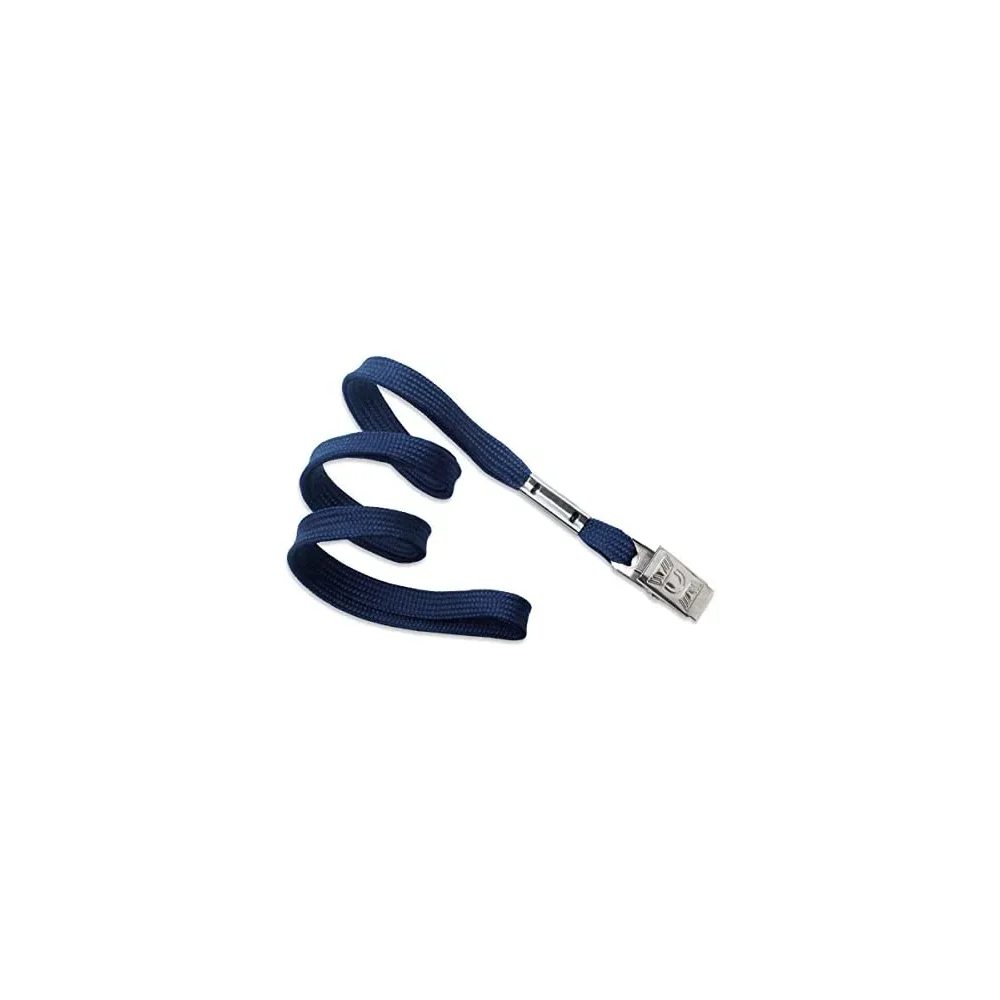Kraf Kart Askı İpi Metal Klips Lacivert 510G