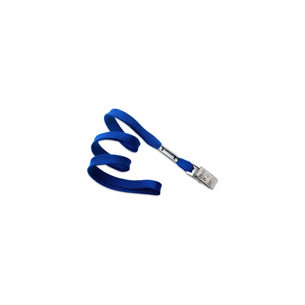 Kraf Kart Askı İpi Metal Klips Mavi 510G