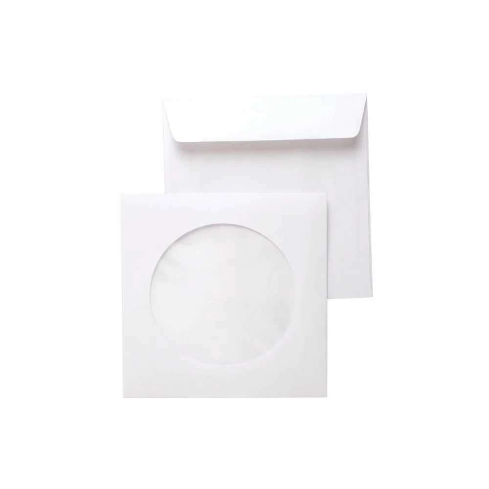 Oyal Zarf CD 12.5x12.5 90 Gr Beyaz Pencereli - 100 adet