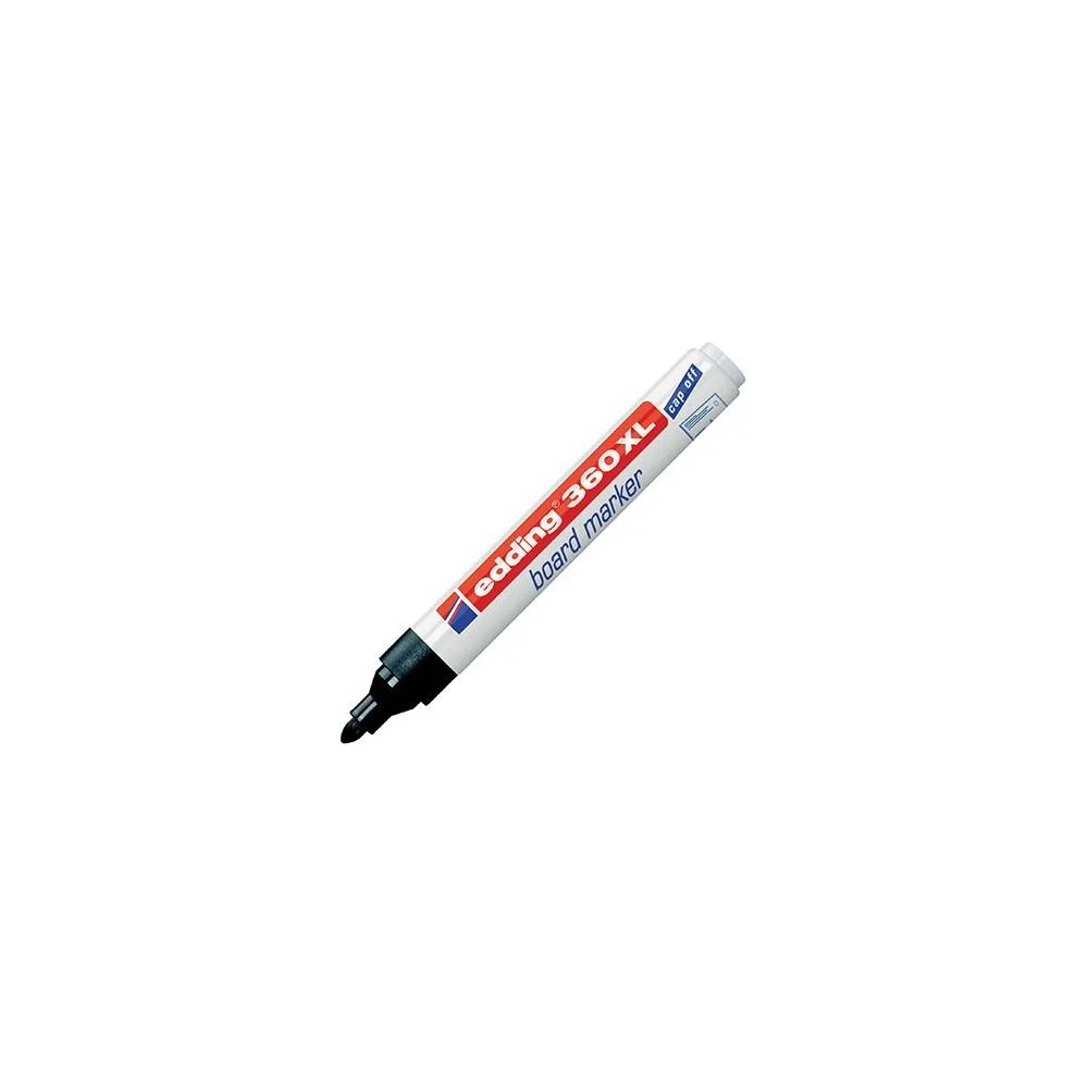 Edding Beyaz Tahta Kalemi E-360 XL Siyah 10 lu