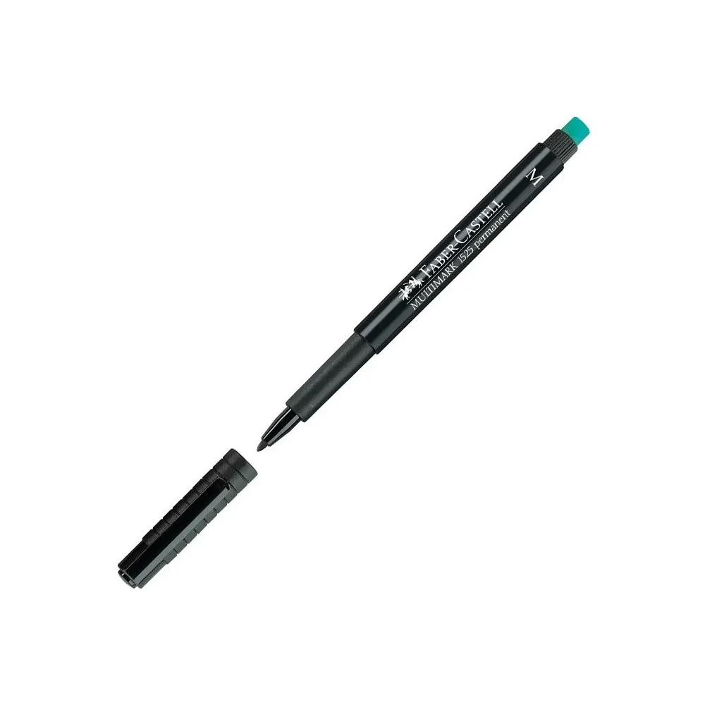 Faber Castell Asetat Kalemi Silgili M Siyah 152599