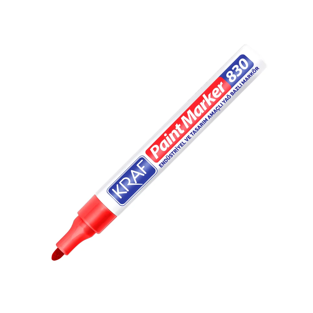 Kraf Paint Marker 830 Kırmızı