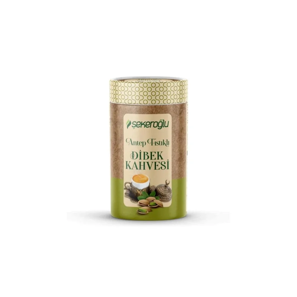Şekeroğlu Antep Fıstıklı Dibek Kahvesi. 200 Gr Silindir