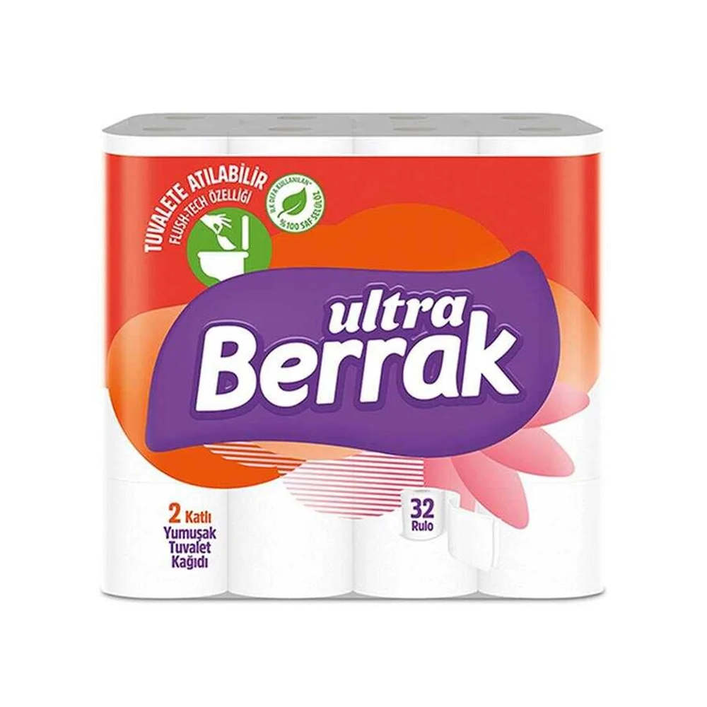 Berrak Tuvalet Kağıdı 32'li