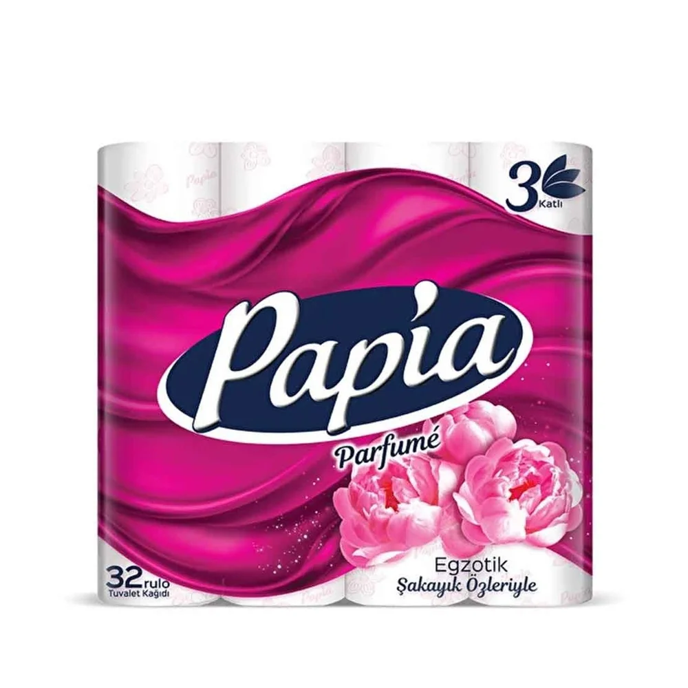 Papia Egzotik Parfümlü Tuvalet Kağıdı 32 Li
