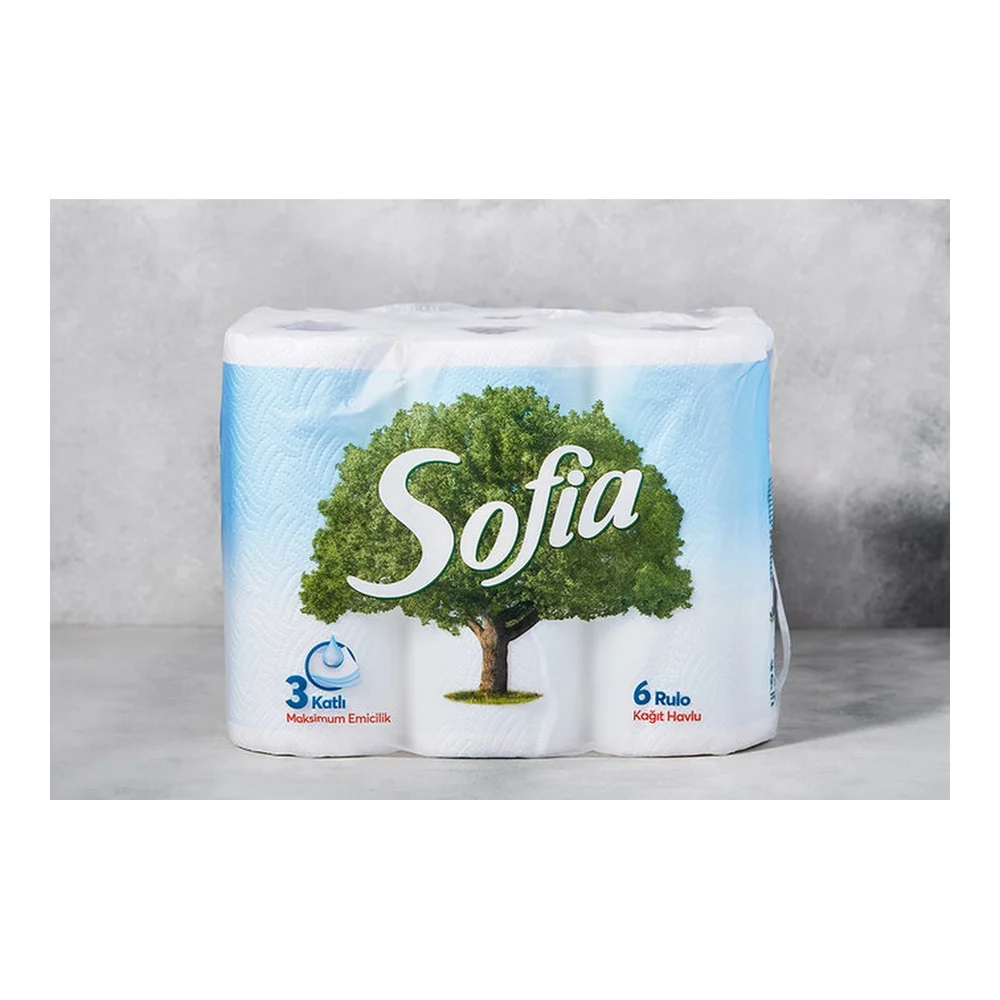 Sofia Mutfak Kağıt Havlu 6'lı