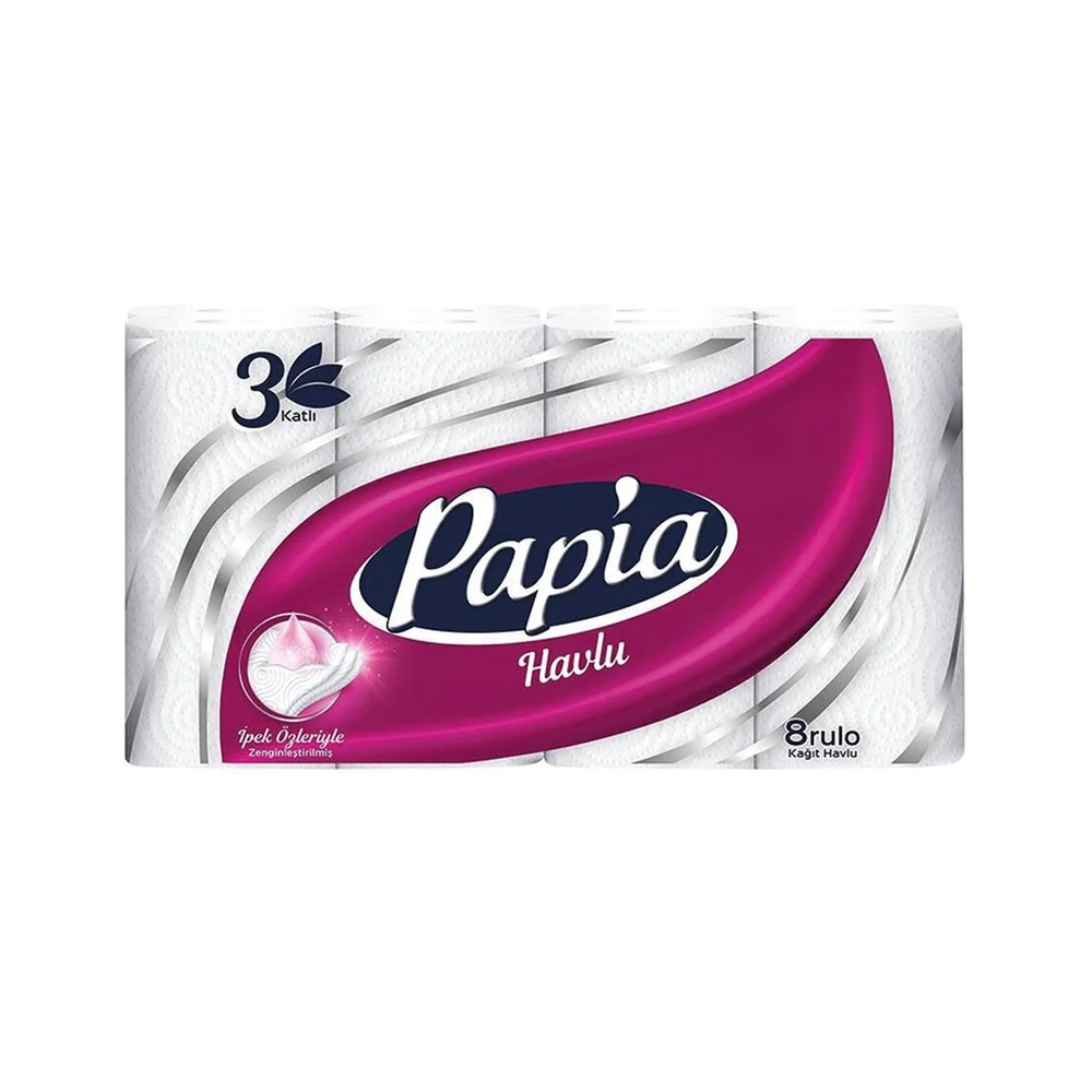Papia Kağıt Havlu 8'li