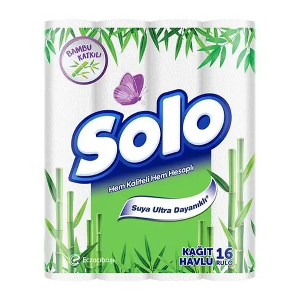 Solo Kağıt Havlu 16 Lı Bambu
