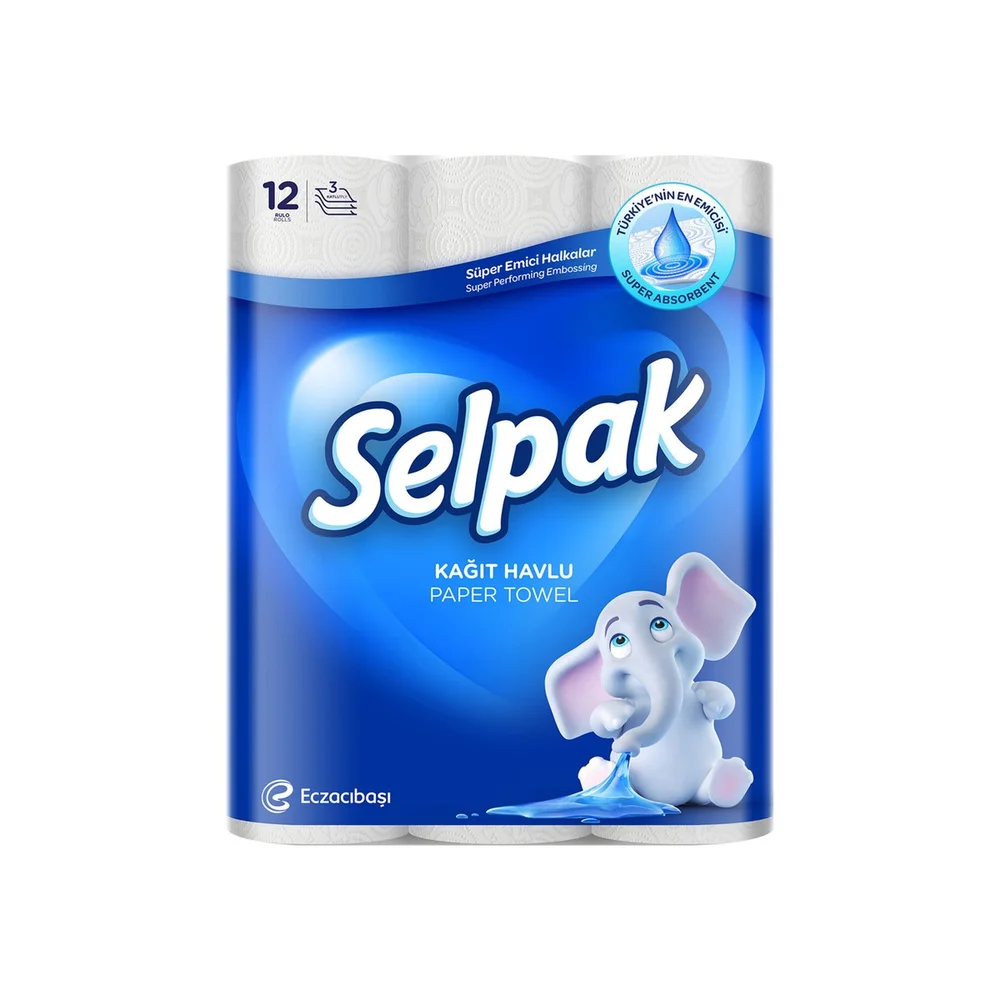 Selpak Kağıt Havlu 12'li