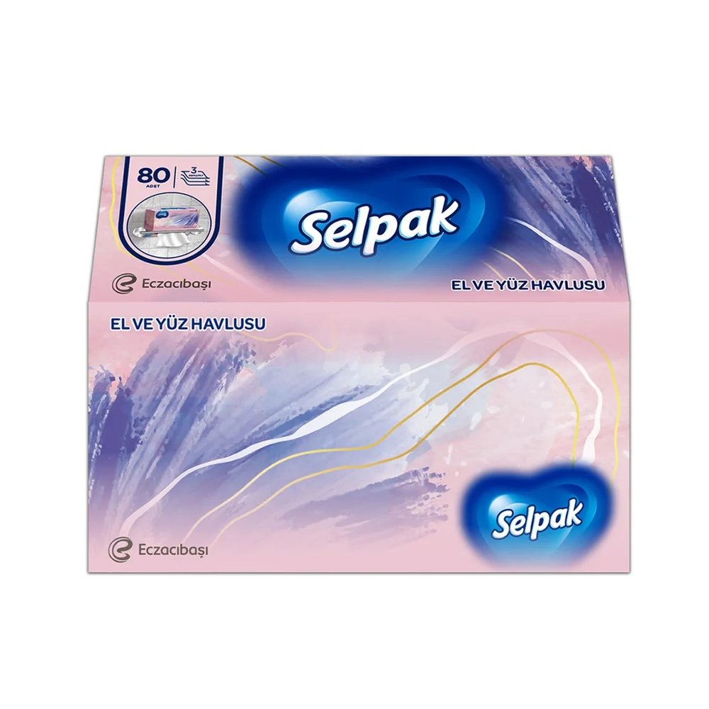 Selpak El Yüz Havlusu 80'Li