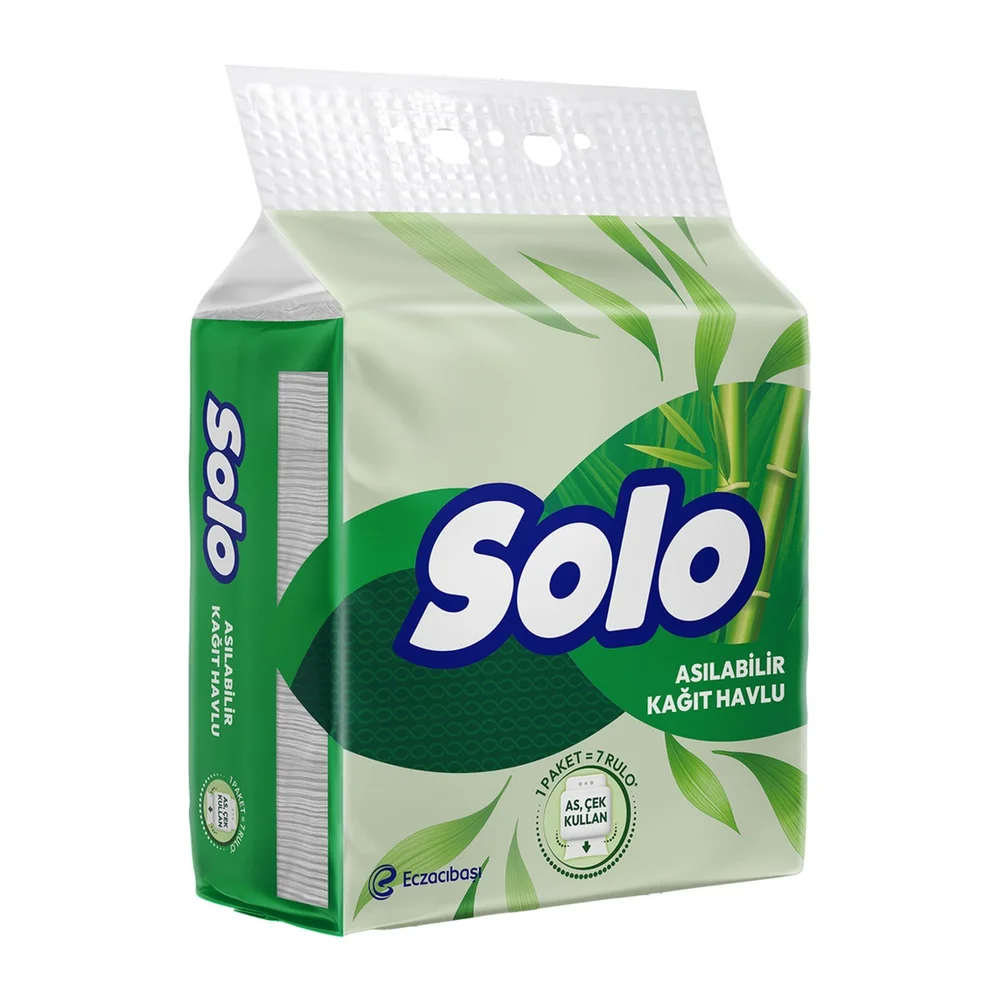 Solo Asılabilir Kağıt Havlu 1=7 Rulo