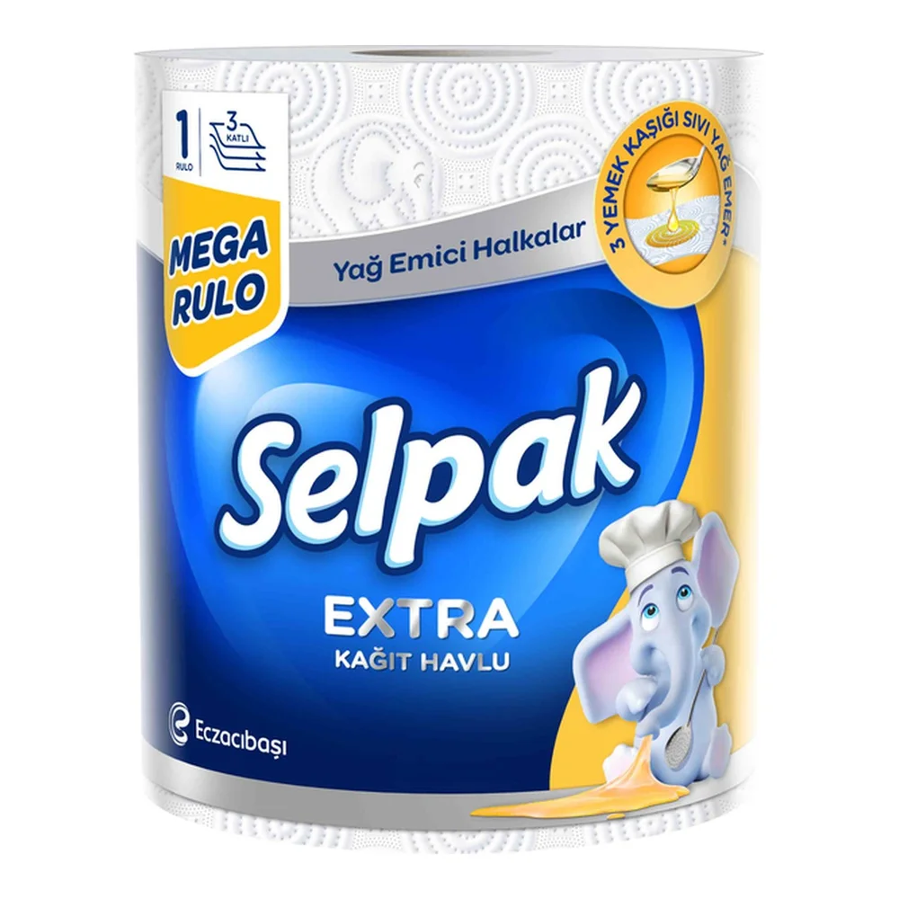 Selpak Yağ Emici Dev Rulo 1=3