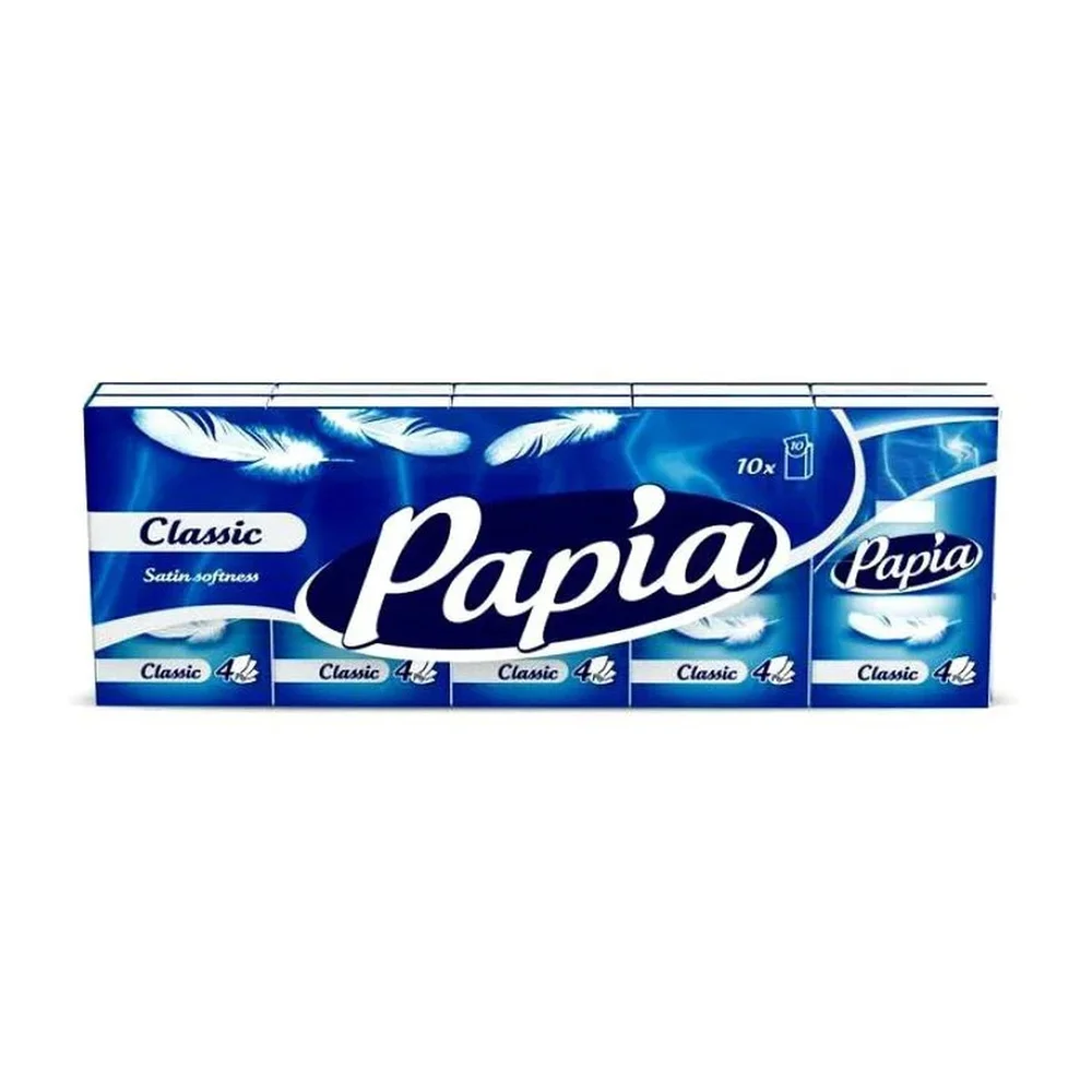 Papia Klasik Mendil 10'lu