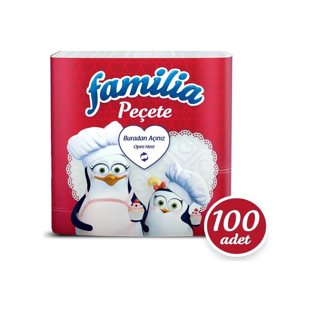 Familia Peçete 30 X 30 100'Lü