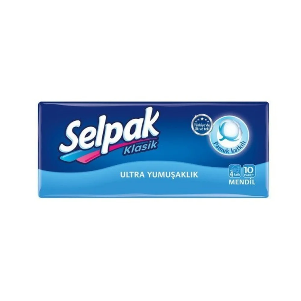 Selpak Mendil Sade 10 Lu