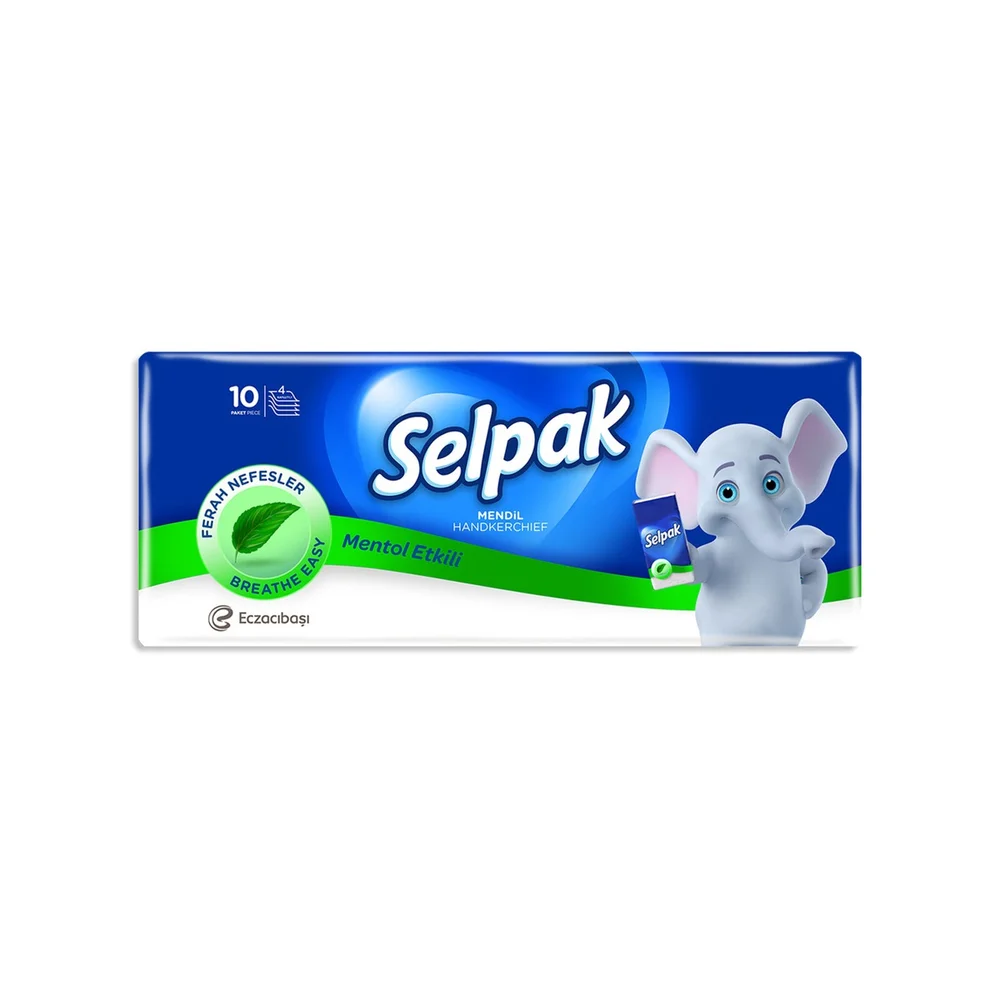 Selpak Mendil Mentollü 10 Lu