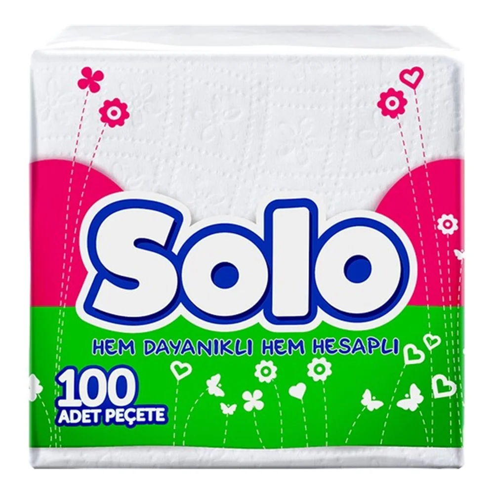 Solo Peçete 100 Lü