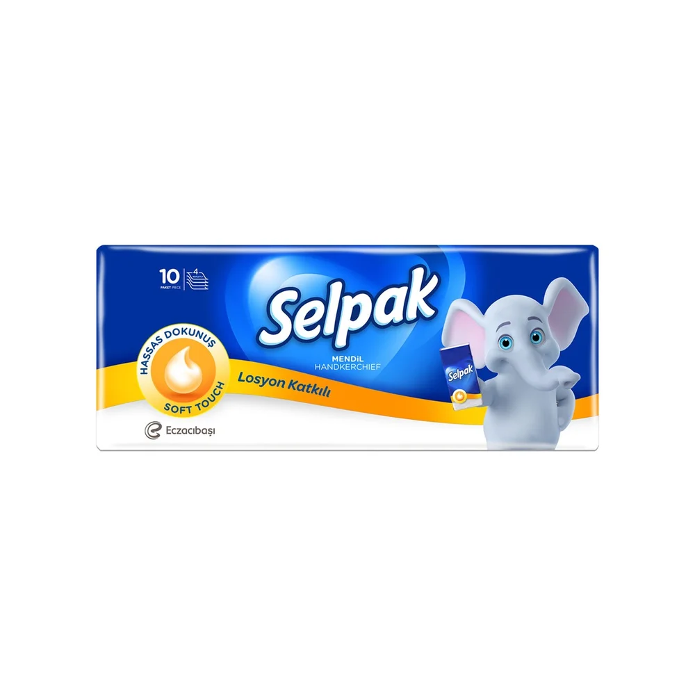 Selpak Losyonlu Mendil 10 Lu