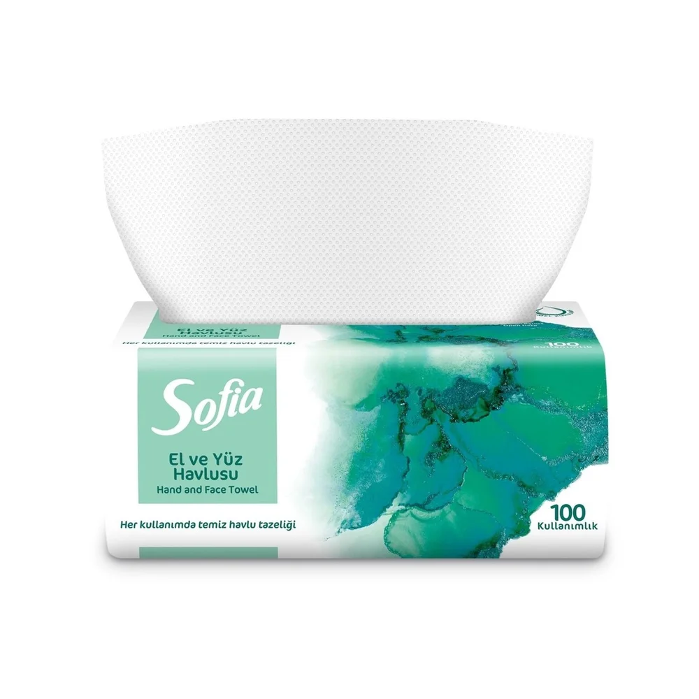 Sofia El Yüz Havlusu 100'lü