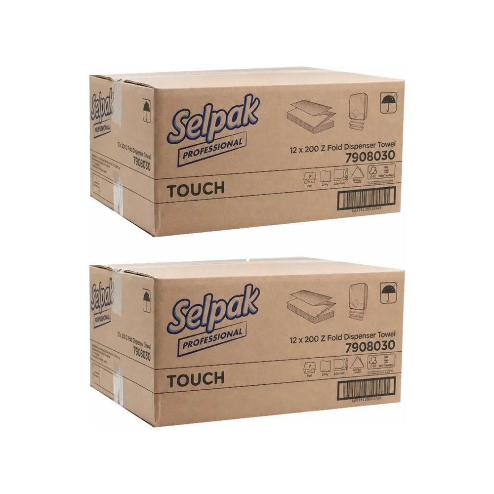 Selpak Pro Touch Z-Katlama Dispenser Havlu 200'Lü