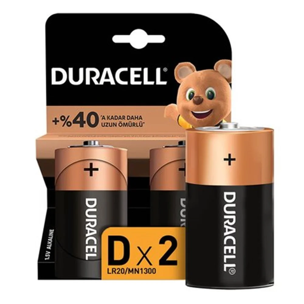 Duracell Büyük Pil 2'Li