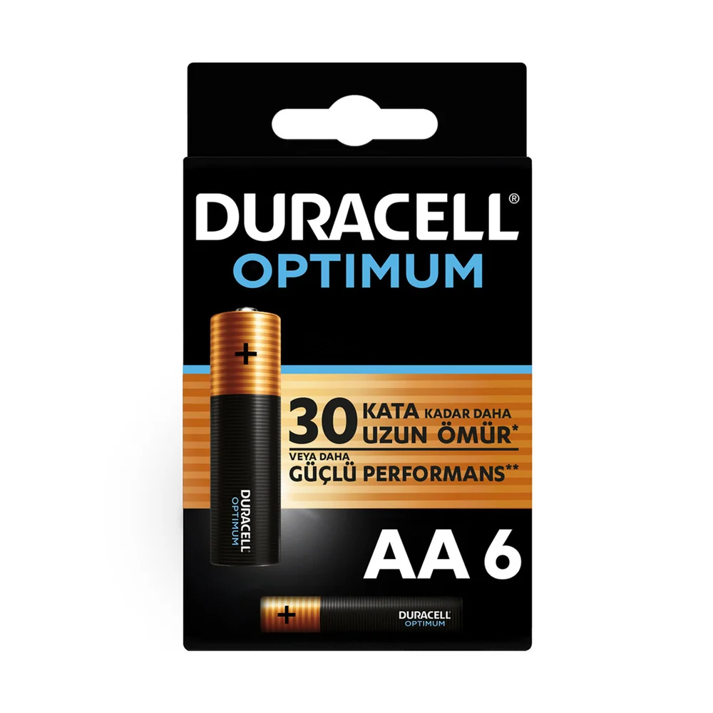 Duracell Optimum Kalem 6'Lı Aa