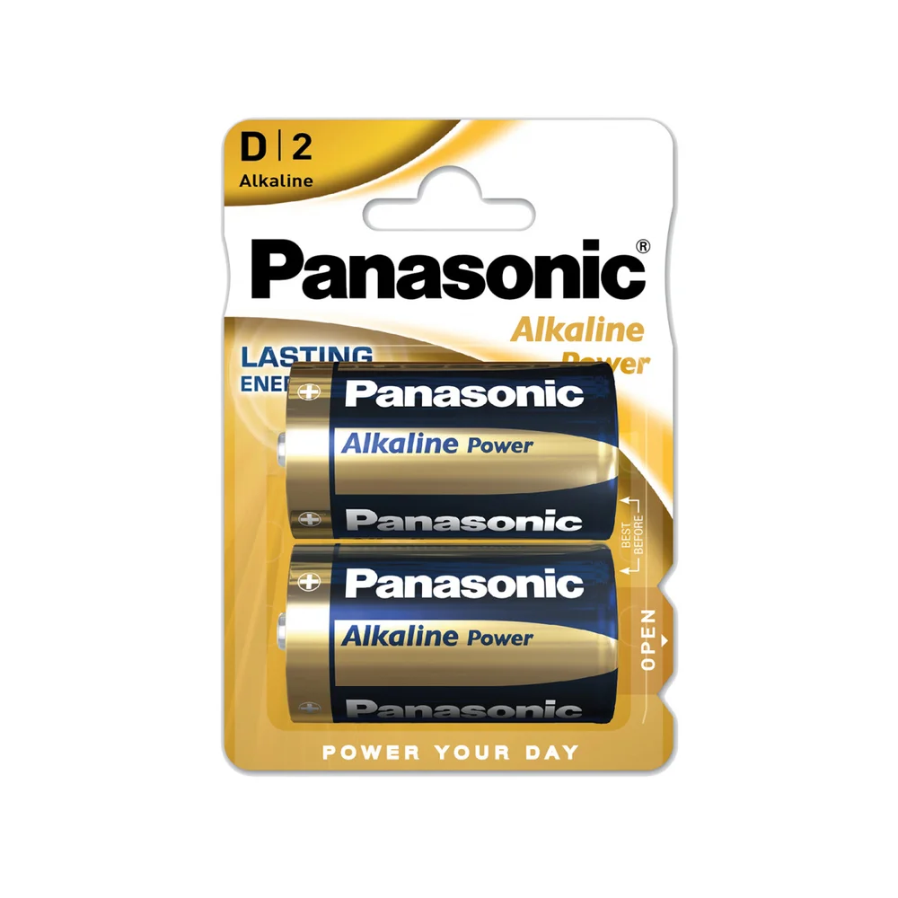 Panasonic Alkalin Power Büyük 2'li