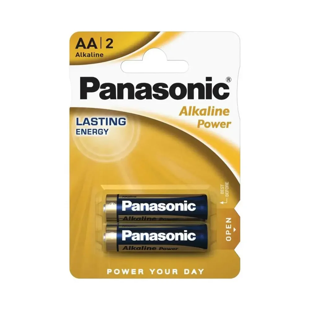 Panasonic Alkalin Power Orta 2'li