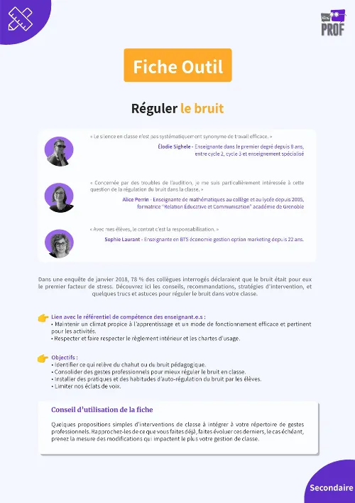 Réguler le bruit