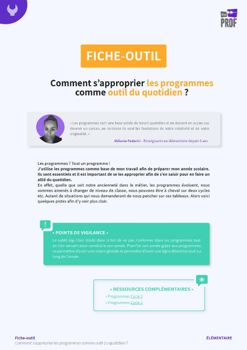 Comment s'approprier les programmes comme outil du quotidien