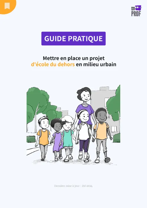 Mettre en place un projet d'école du dehors en milieu urbain