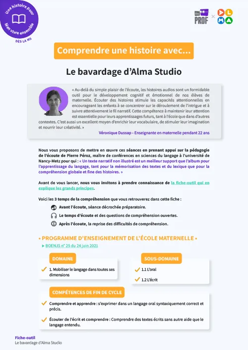 Le bavardage d’Alma Studio