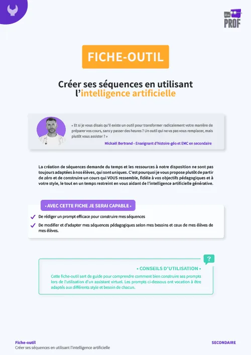 Créer ses séquences en utilisant l'intelligence artificielle