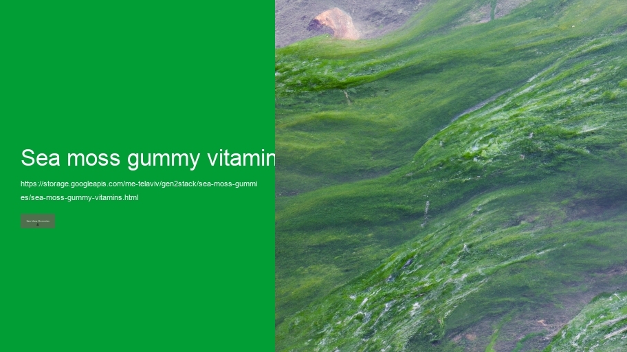 sea moss gummy vitamins