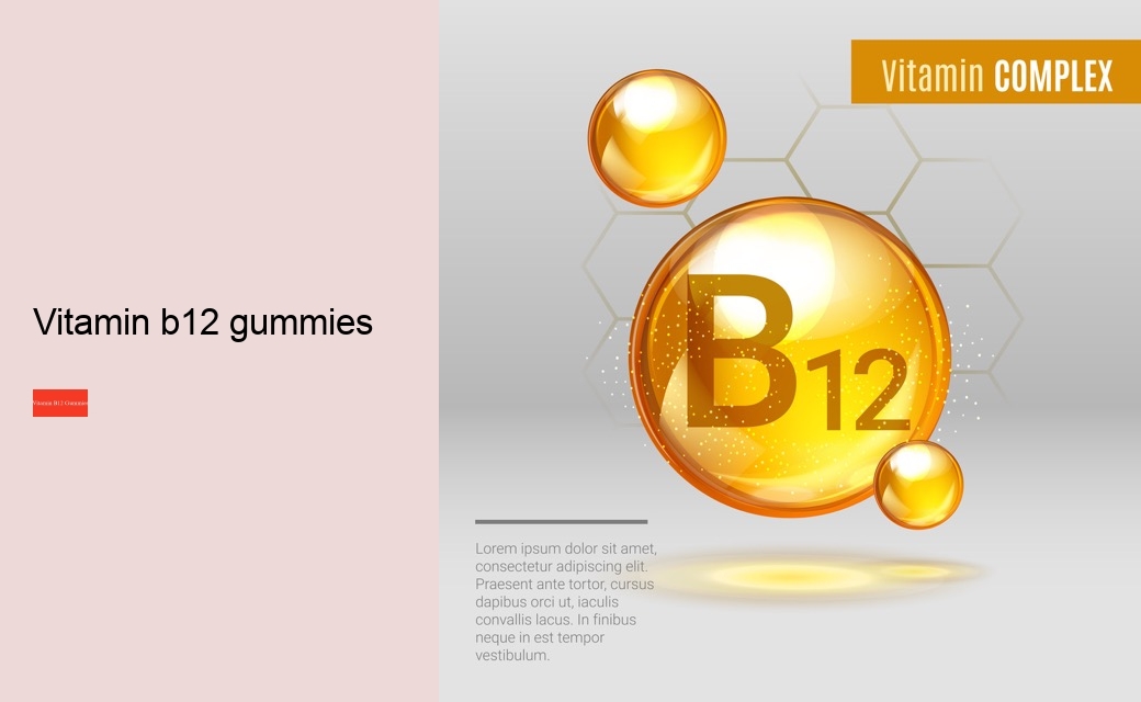 gummy vitamin b12 supplements