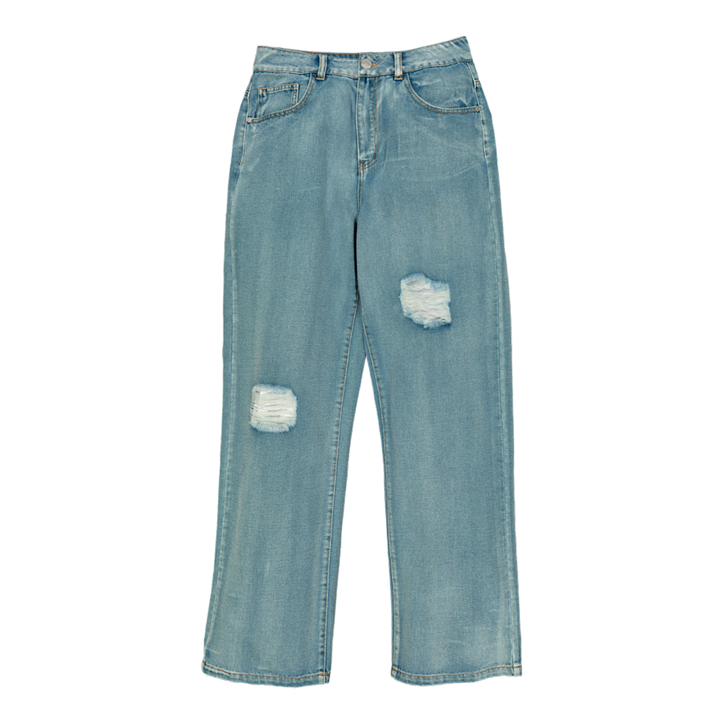 Ladies' Wide Leg Jeans