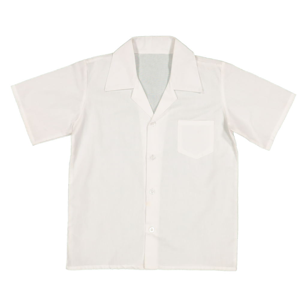 White Short Sleeved School Shirts