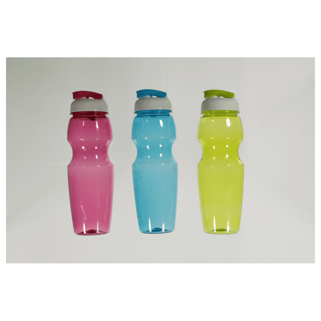Plastic Water Bottle Green