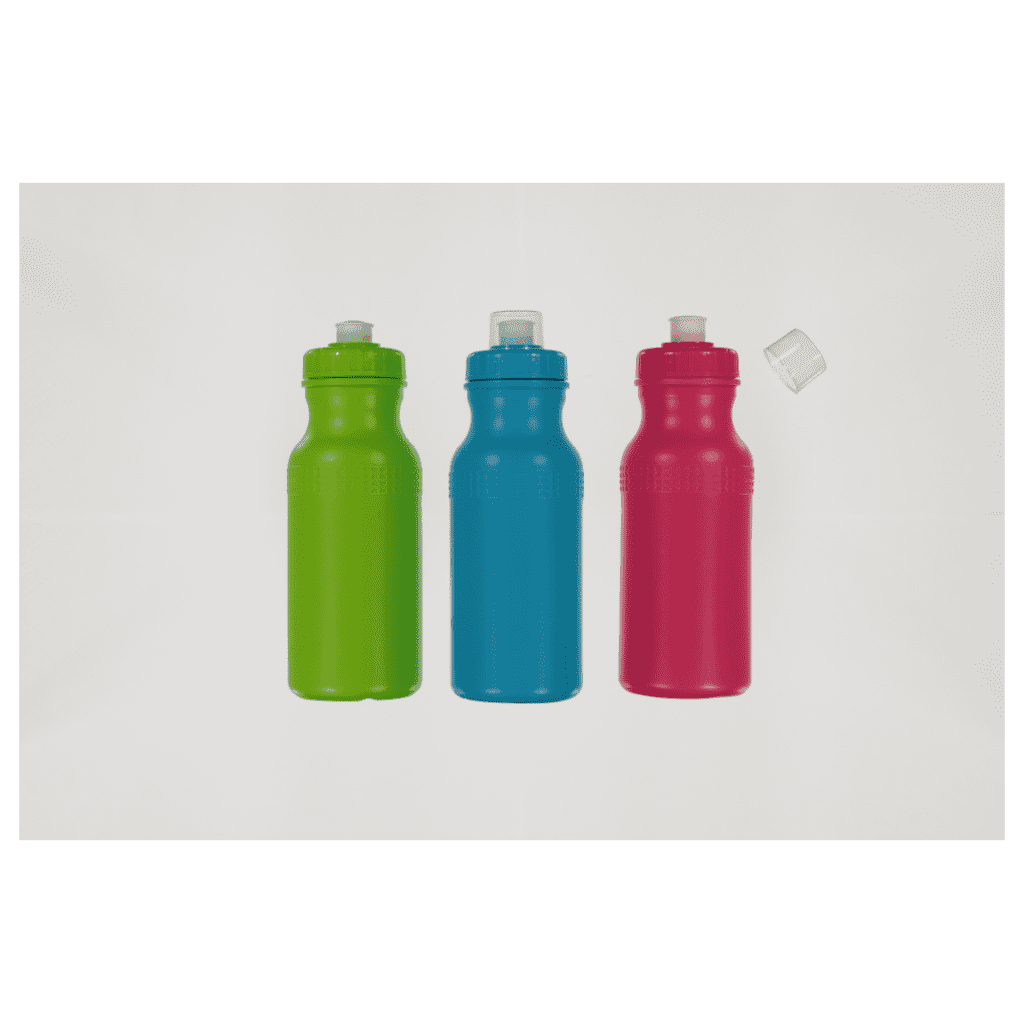 Plastic Water Bottle Green