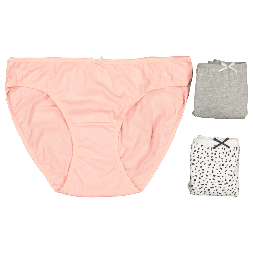 Ladies 3 Pack Panty - Printed