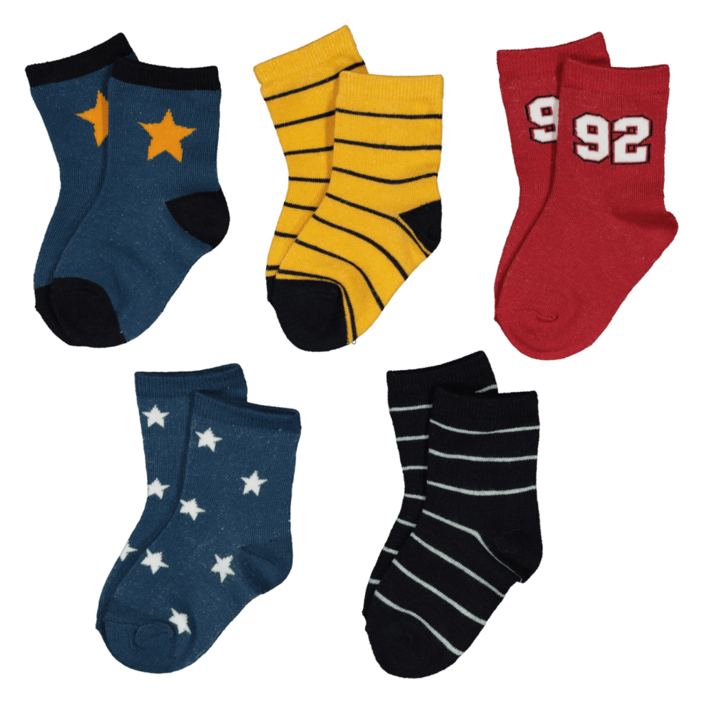 Baby Boys Socks 5 Pack Pep Africa