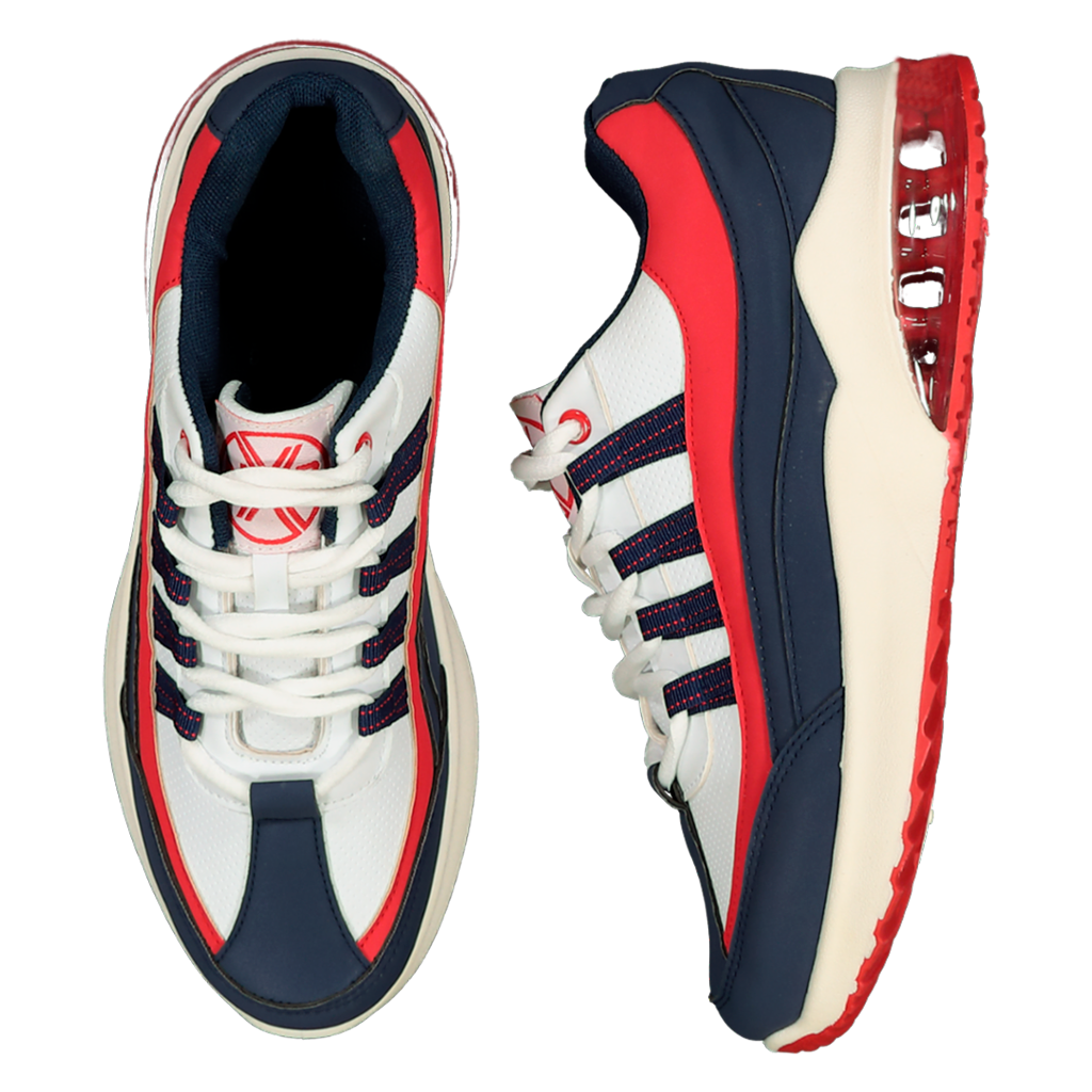 Boys' Red, Blue & White Active Shoes