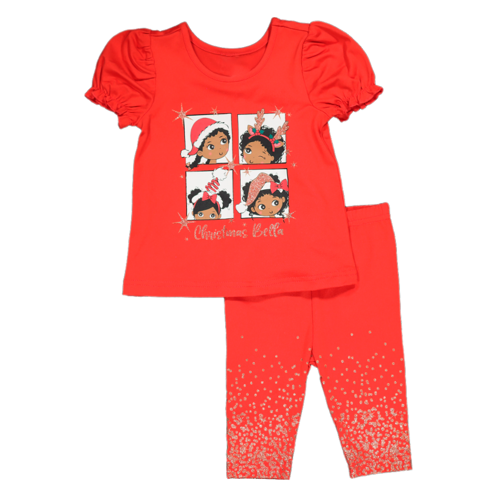 Baby Girls' Red Bella & Gema Playsuits