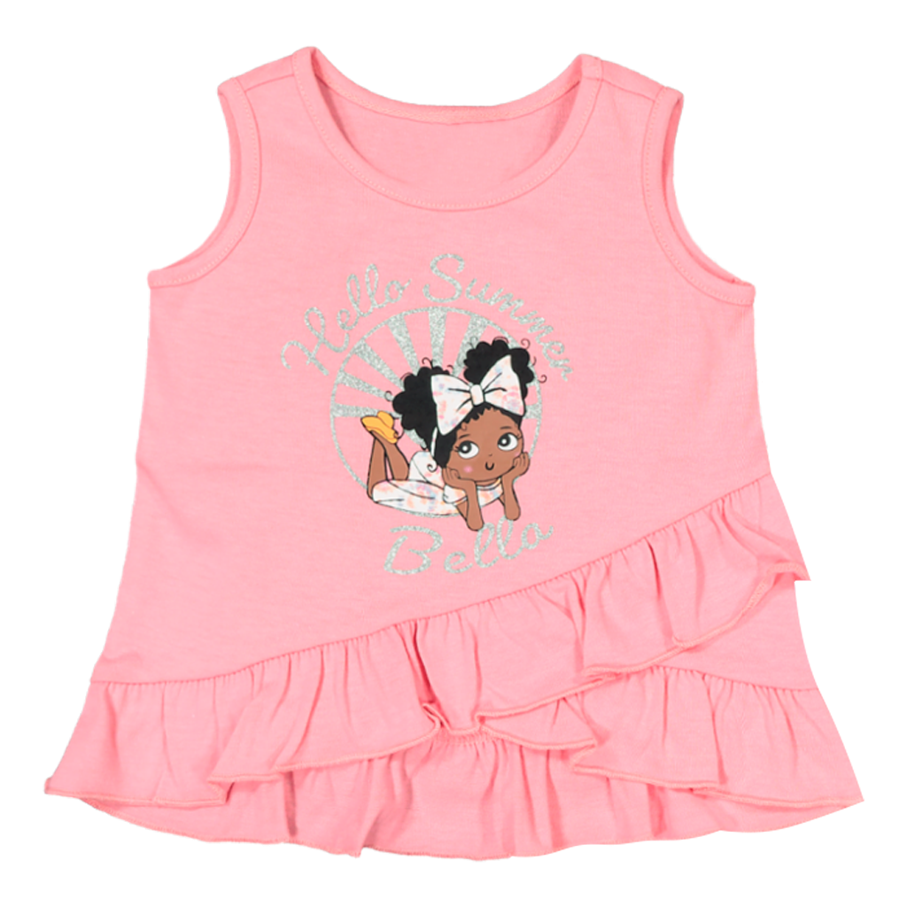 Baby Girls' Pink Bella & Gema Tops