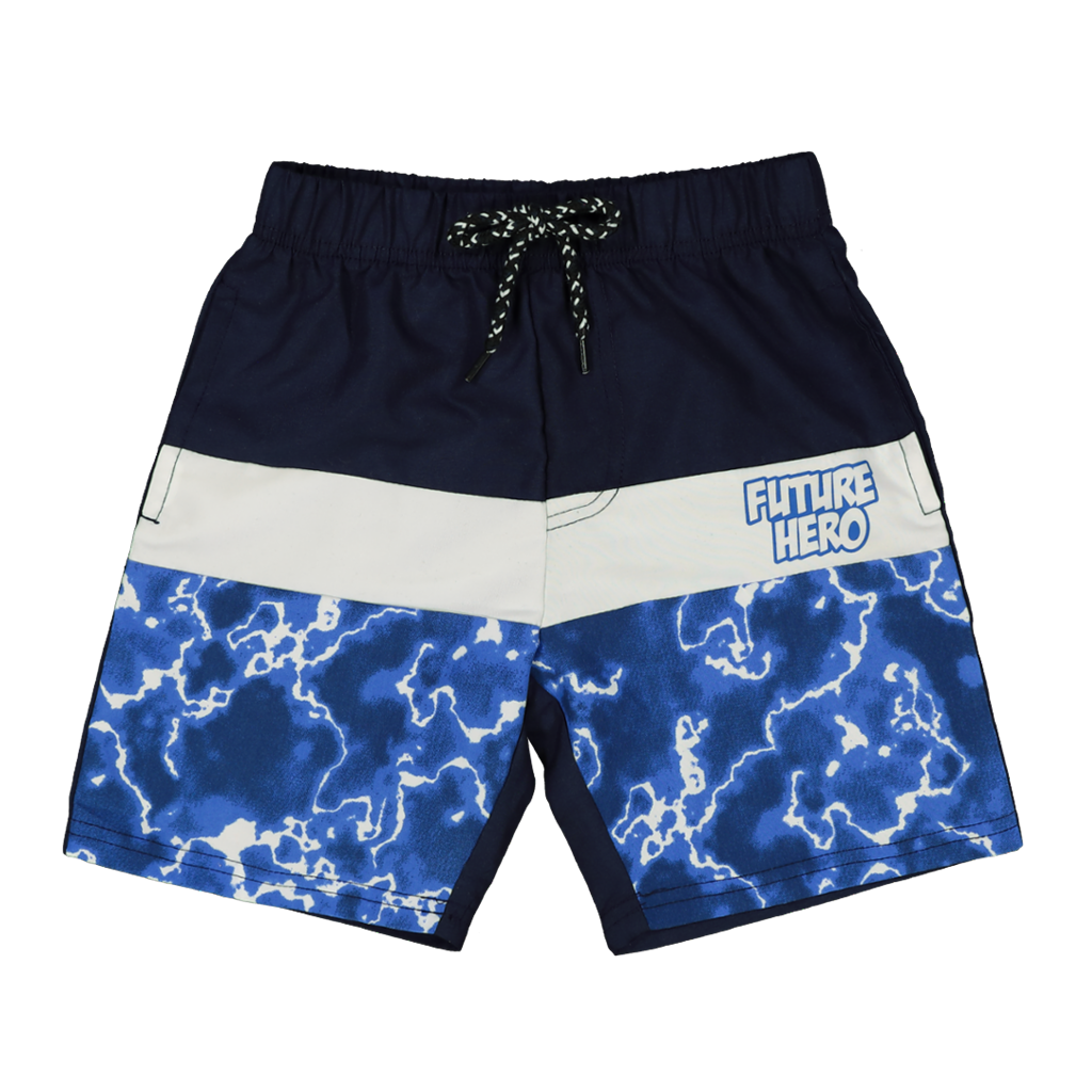 Boys' Future Hero Blue Shorts