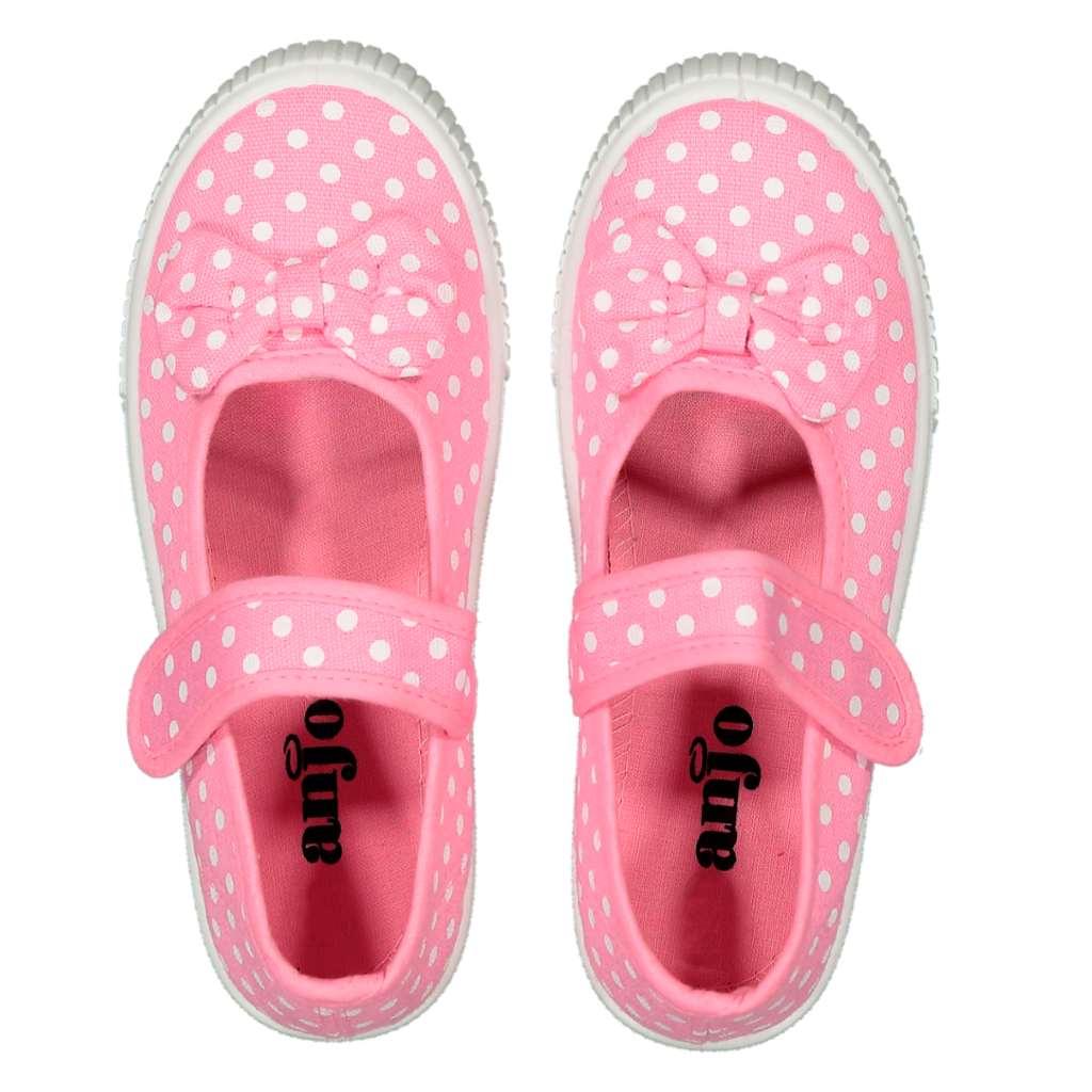 Girls' Pink Canvas Shoes