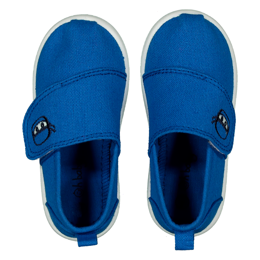 Baby Boys' Blue Canvas Shoes