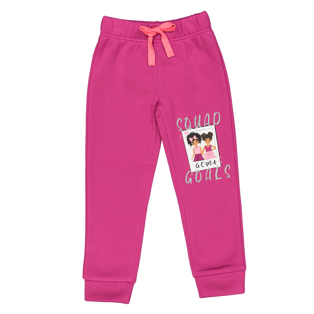 Baby Girls' White Track Pants